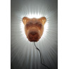 Lion avec crinière lumineuse