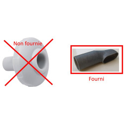 Coude courant circulaire sortie pompe piscine Diamètre 32mm piscine INTEX