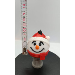 Boule de sapin : bonhomme de neige