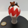 Boule de sapin : ours endormi