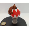 Boule de sapin : ours endormi