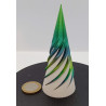 Petit sapin de noël effet tourbillonnant - multicolore