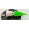 Petit sapin de noël effet tourbillonnant - vert fluo