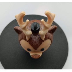 Boule de sapin : tête renne