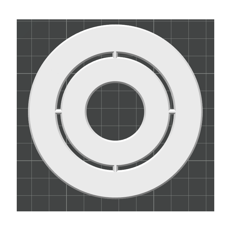 Guide de découpe pour le passage de buse 32mm vers 38mm - piscine