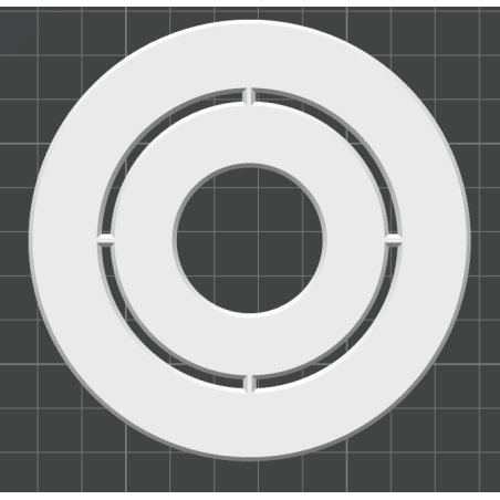 Guide de découpe pour le passage de buse 32mm vers 38mm - piscine