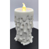 Bougie lumineuse et son petit pingouin